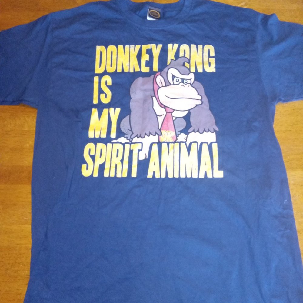 Vintage Nintendo donkey kong graphic t shirt size large